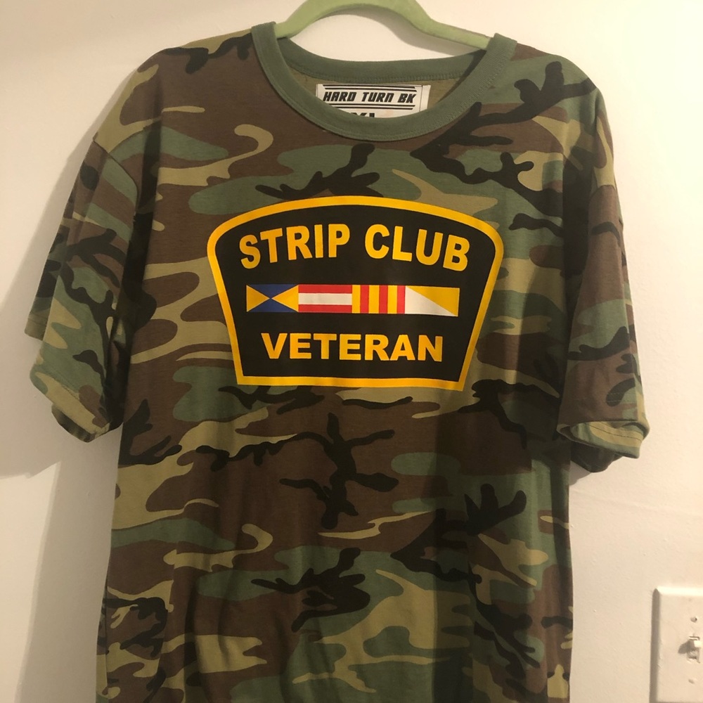 Strip Club Veteran (NWOT) XL HardTurnBK
